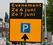 Musica Republica Outdoor - Bewegwijzering Evenement in Uitvoering