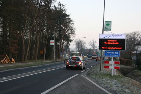 RTC Twente Interactief Burger Informatie Systeem bij daglicht