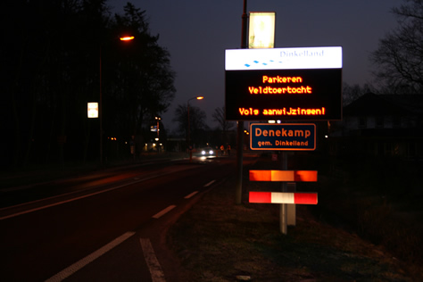 RTC Twente Interactief Burger Informatie Systeem bij nacht